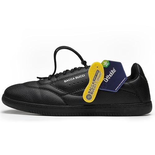 Image of Bacca Bucci Men Essence Low-Top Sneaker with Ortholite Insole & Elastic Laces