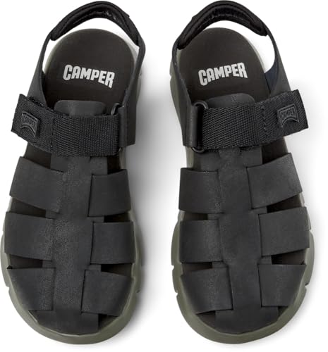 Camper Oruga Sandal K800242, Sandalo Bambini E Ragazzi, Nero 028, 33 Eu - 4