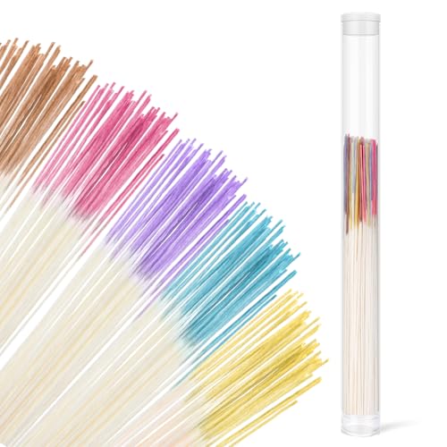 XANGNIER Ear Piercing Cleaner,240 PCS Disposable Ear Piercing Cleaning Floss,5 Colors Earring Hole Cleaner Floss for Girls Women Men,Suitable with Earring Hole Piercing Aftercare Cleaning Tool