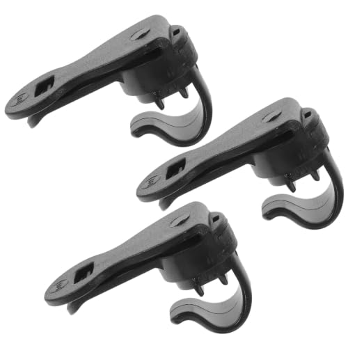 KALLORY 3piezas Clip para Tubo de Vejiga de Hidratación Paquete de Hebillas Fijas Reemplazables Accesorios Multifunción para Mochila Uso Ciclismo y Actividades al Aire