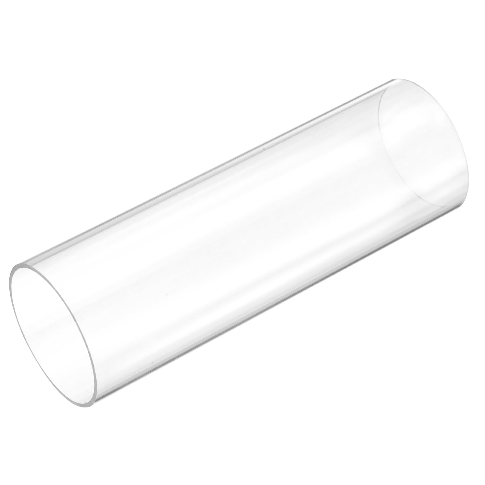QUARKZMAN Tubo Rigido Rotondo Trasparente 47mm(1 7/8") ID x 50mm(2") OD x 0.5Ft(150mm) Lunghezza Tubo in Plastica