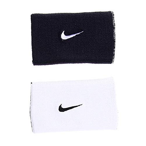Image of Nike Dri-fit Doublewide Wristbands Home & Away 2pk