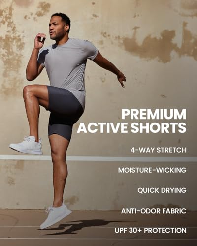 INTO THE AM Premium Workout Shorts 7.5" Inseam - Performance Quick Dry Stretch Gym Shorts S - 4XL Tactical Athletic Shorts3