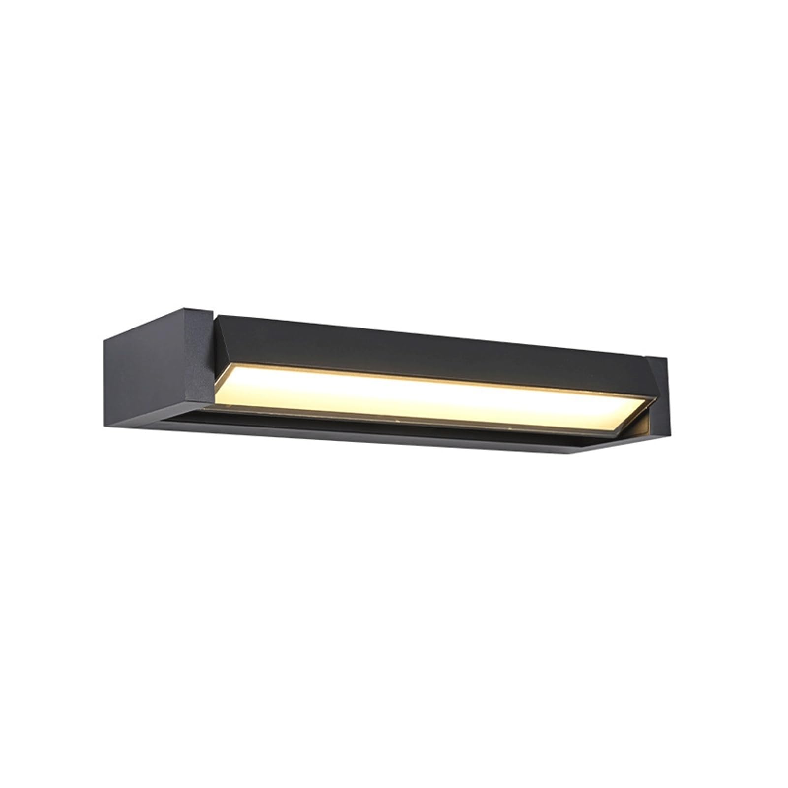 OZBMA Outdoor Wall Light, Rotatable LED Exterior Sconce Lamp, 18W Black Aluminum Waterproof Mounted Fixture for Porch, Patio, Garden, Hallway, Garage, Entryway, Facade, Terrace Cottage