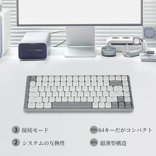 e元素 Z-84 赤軸メカニカルキーボード の商品画像 4