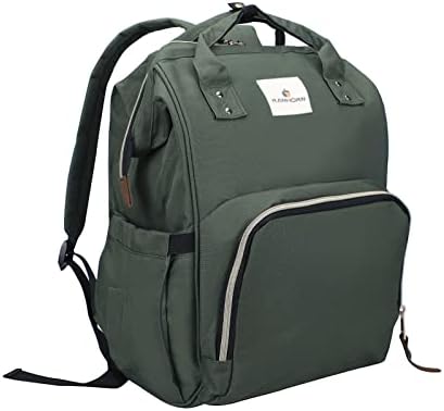 Ramhorn Diaper Bag Backpack Multifunction Waterproof Travel Back Pack for Mom Green