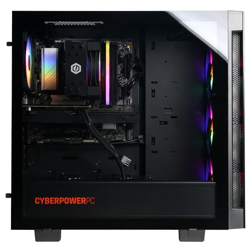 Image of CyberPowerPC Gamer Xtreme Gaming PC Intel Core Ultra 5 225F 3.3GHz, GeForce RTX 5050 8GB, 16GB DDR5, 1TB PCIe 4.0 SSD, WiFi Ready & Windows 11 Home (GXiVR8060A43)
