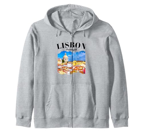 Lisboa Sudadera con Capucha