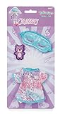 NICI 45913 Fashion Set für Twinsies Plüschpuppen Chillout, 3-teilig, türkis