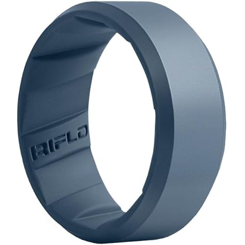 Wedding Band Silicone, Breathable Air Flow Grooves, Silicone Ring Men, Unique Rubber Ring