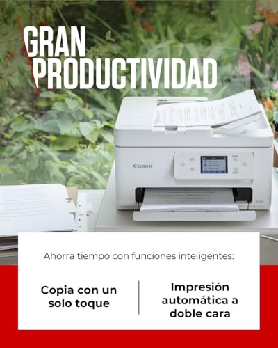 Miniatura 4 de Canon PIXMA TS7750i – Impresora Multifunción, Copiadora y Escáner para Uso Doméstico | Conexión Inalámbrica Desde tu Smartphone | con PIXMA Print Plan
