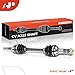 A-Premium CV Axle Shaft Assembly Compatible with Yamaha Grizzly 660 2003-2008, Front Left Driver Side, Replace# 5KM-2510F-11-00, 5KM-2510J-30-00