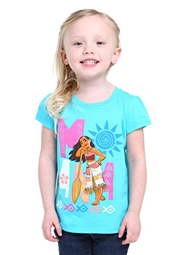 Disney Girls' Moana Short-Sleeved T-Shirt