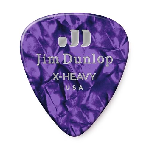 Médiators Jim Dunlop Celluloid parfaits en studio et répétition lot de 72 pièces