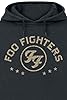 Foo Fighters Arched Star Hooded Sweatshirt Black L #2