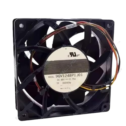 Ventilateur axial de refroidissement 9GV1248P1J01 DC48V puissant à double roulement