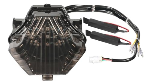 Luz trasera integrada para YZF-R3 R25 y MT-03 2014-2024 con intermitentes LED
