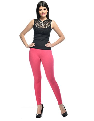 Image of Frenchtrendz Women's Skinny Fit Mid Rise Stretchable Cotton Spandex Jegging Pull On (XS-4XL)