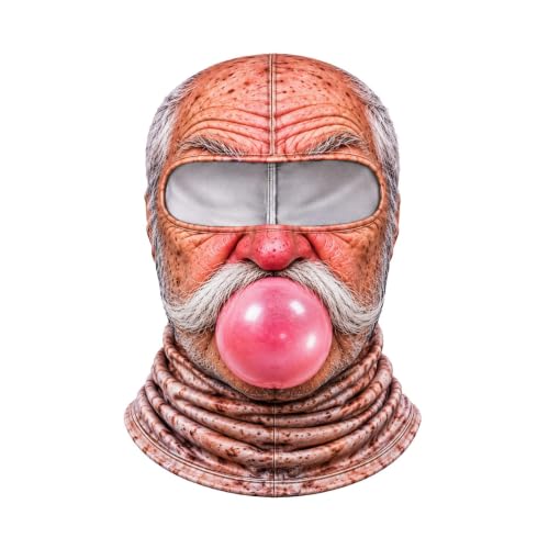 Christmas Masks for Adults 3D Funny Realistic Face Balaclava Full Face Mask - image 1