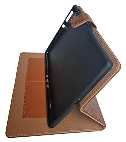 Image of M CartCover for Samsung Galaxy Tab A9 Cover Case 8.7 inch, Flip Stand Cover Case for Samsung Galaxy Tab A9 Tablet Cover [SM-X110 /X115 /X117 (Texture Black)