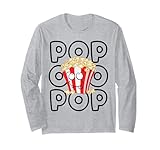 Photo Gallery funny popcorn lovers maglia a manica Photo Gallery funny popcorn lovers maglia a manica