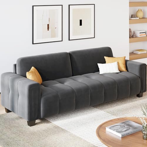 LIKIMIO 80.7" Sofa Couch for Living Room, Modern Loveseat Sofa wi...