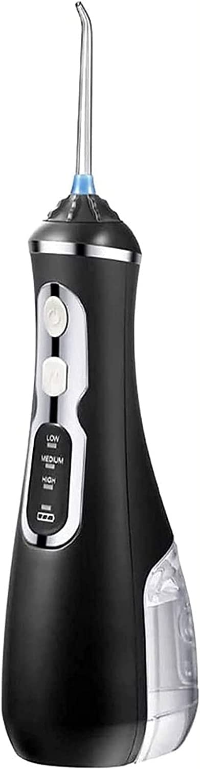 JYYBN Teeth Cleaner Small Cordless Teeth Cleaner Waterproof Dental Oral Irrigator with 3 Modes rotatable Nozzle Design 180ML