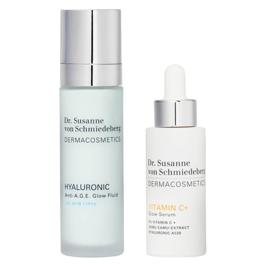 Dr. Susanne von Schmiedeberg - Let it Glow - Set - Hyaluronic Anti A.G.E. Glow Fluid 50ml + Vitamin C+ Glow Serum 30ml