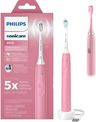 PHILIPS Sonicare ProtectiveClean 4100 Rechargeable Electric Tooth...