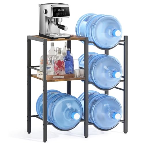 Recopilación de Mueble para Garrafon de Agua Walmart al mejor precio. 40 Dniieo Estante para Garrafon de Agua, Soporte para 4 Botellas de Agua de 5 Galones, Estante de Almacenamiento para Botellas de Agua para Usar en la Cocina, Comedor, Salón, Oficina