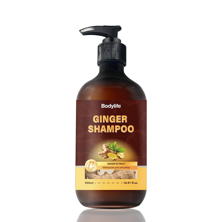 Ginger Shampoo for Dandruff Hair, Anti-Dandruff Treatment – Itchy Dry Scalp Care Shampoo Ginger Extract Oil Strengthen Hair Formula, for Men and Women 16.91oz Ginger Shampoo for Dandruff Hair, Anti-Dandruff Treatment – Itchy Dry Scalp Care Shampoo Ginger Extract Oil Strengthen Hair Formula, for Men and Women 16.91oz