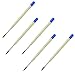 PACK 5 Recambios para Bolígrafo tipo PARKER. Color Azul