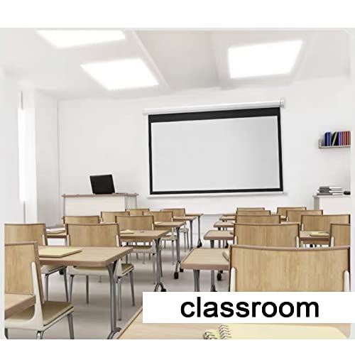 Pantalla de proyección manual de 60 pulgadas 16:9 miniatura 4