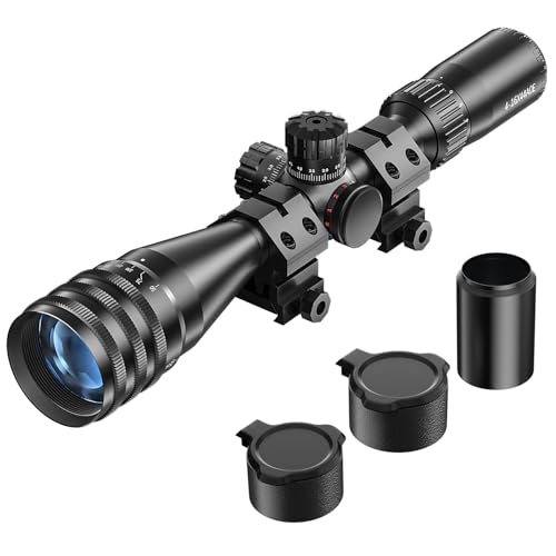 4-16X44AO Rifle Scope with Locking Turret & Illumination
