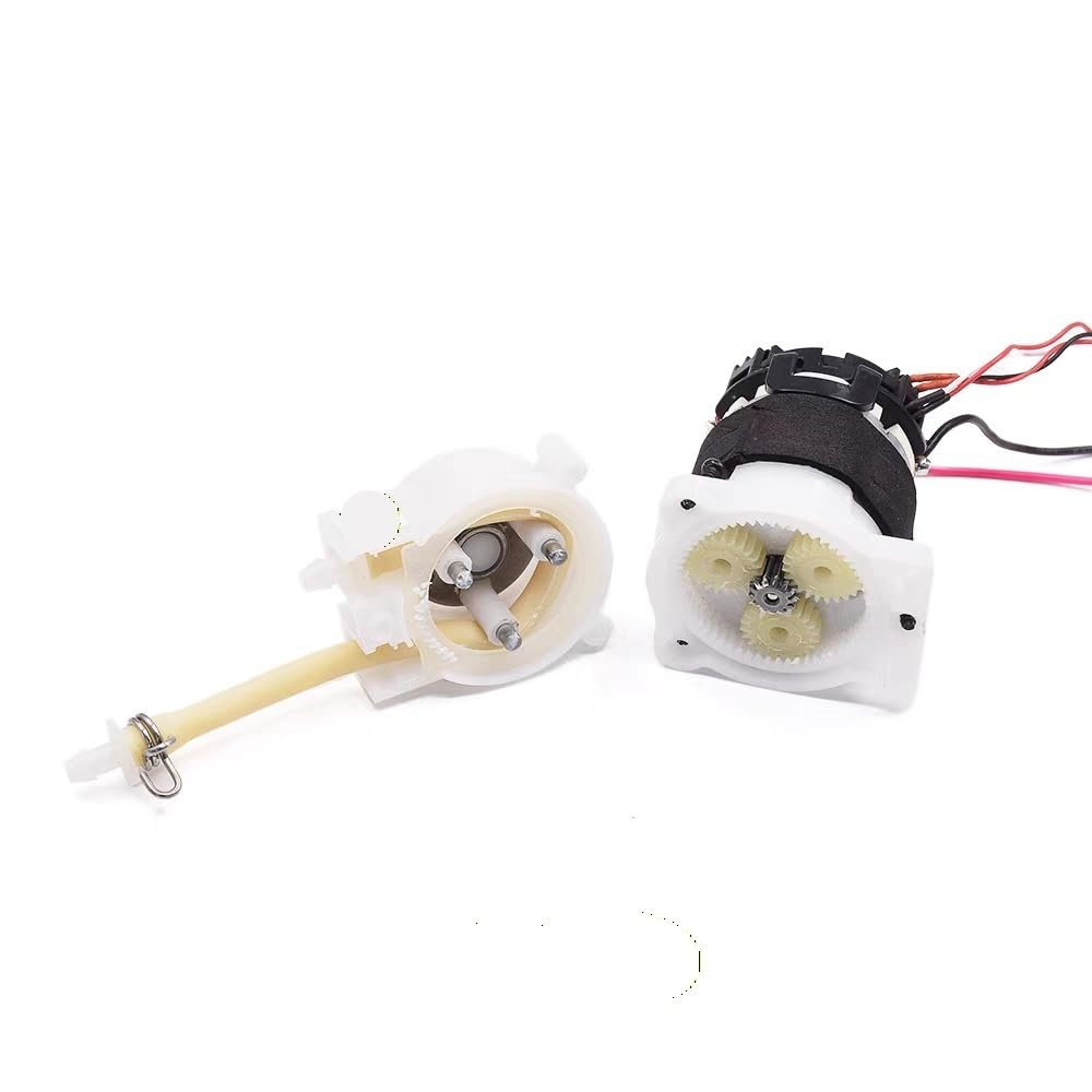 Shiketong One Color 8W Dc 12V Mini Peristaltic Dosing Water Pump - Reversible Flow With Photoelectric Encoder, 280Ml/Min Flow Rate