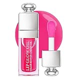 GECOMO Aceite labial hidratante que da brillo, aceite labial voluminizador