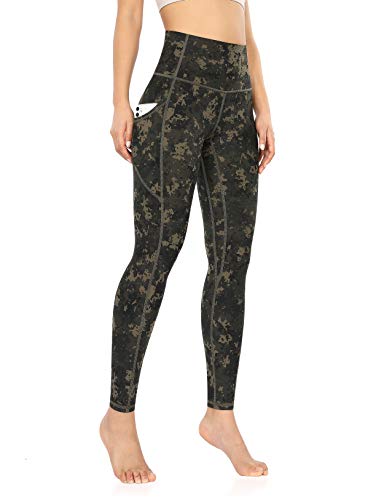 image for ODODOS Women's Out Pockets High Waisted Pattern Yoga Pants, Workout Sp