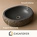 Casafoyer Oval River Stone Wash Basin, 14.9