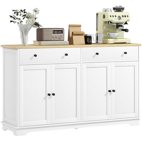HOMCOM 55" Sideboard Buffet Cabinet Cover