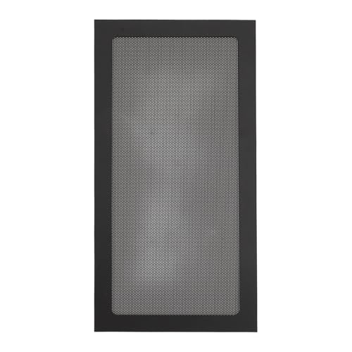 Filtro de Red Antipolvo para Caja de PC, Ventilador con Caja de Ordenador, Filtro de Polvo, Reducción de Ruido, 2 uds. para Fuente de Alimentación (BLACK)
