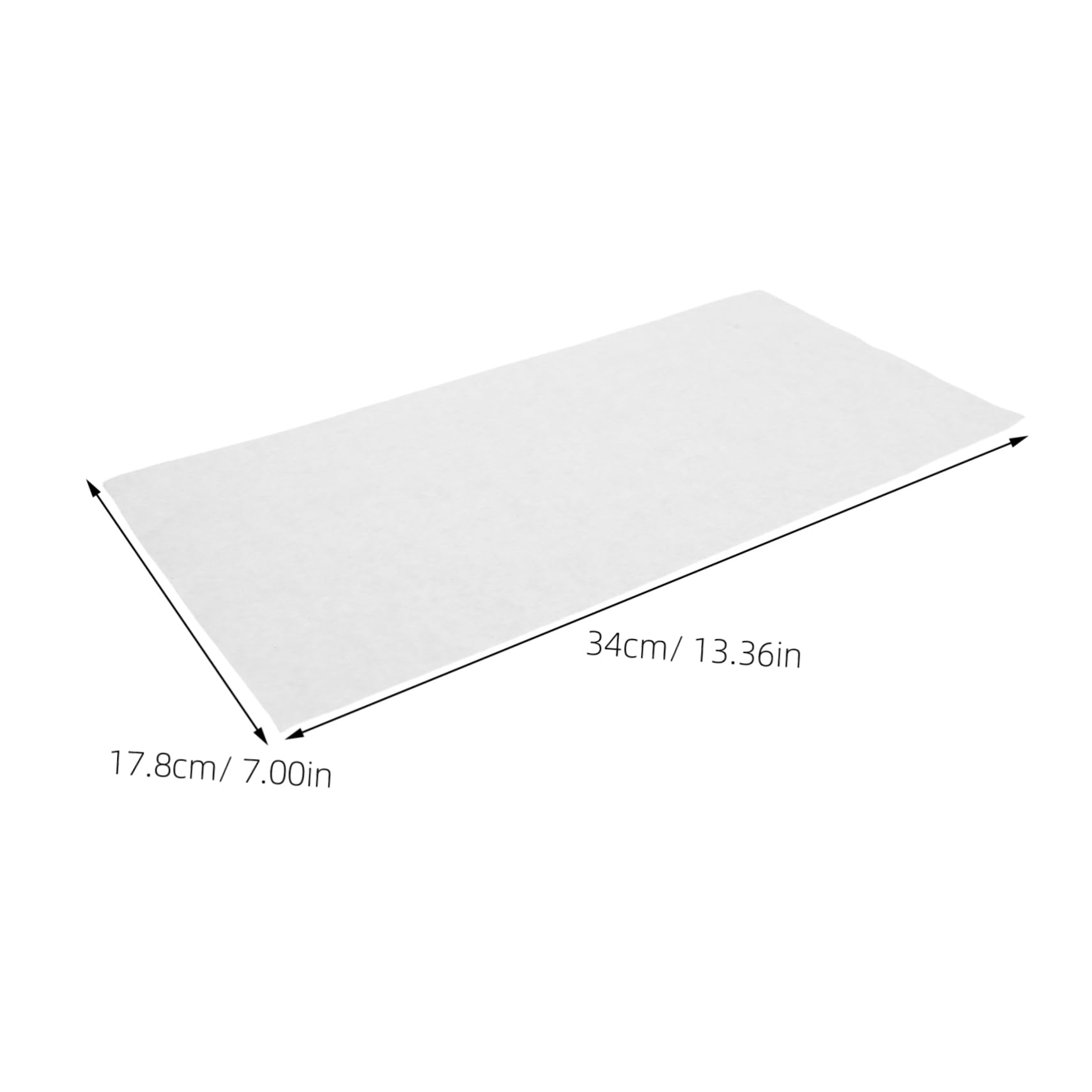 Papier Sulfurisé 300 Feuilles Silicone Blanc 34x17,8cm