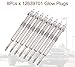 12639701 Diesel Glow Plugs 9G for Duramax LLY LML LMM Chevy&GMC LBZ LGH 6.6L, 2006 2007 2008 2009 2010 2011 2012 2013 2014 2015 2016 Silverado, Savana, Sierra, Express Replaces# 97364968