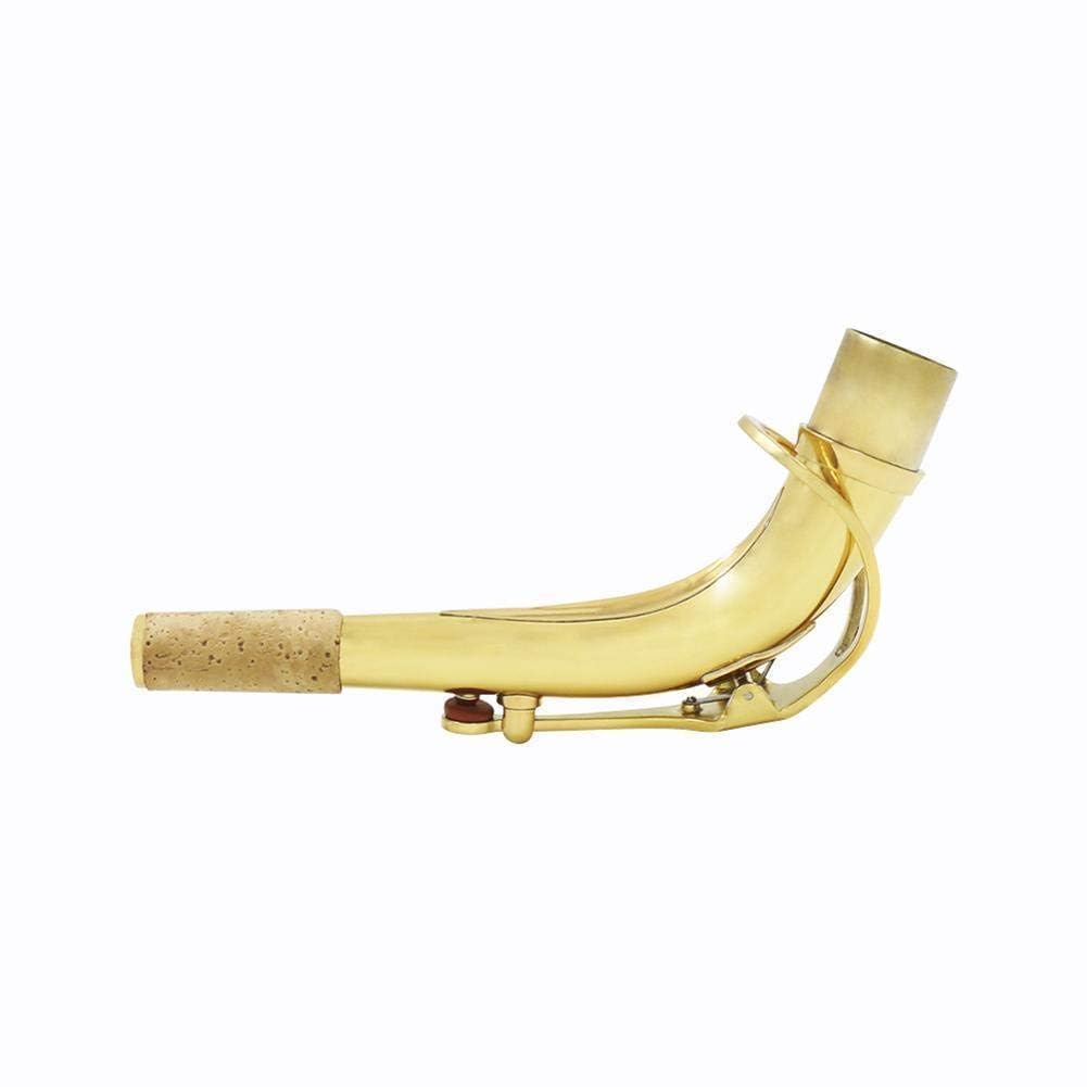 Cuello de saxof¡§?n Alto de lat¡§?n saxof¡§?n de saxof¡§?n Alto de lat¡§?n con Accesorio de Instrumento de Grasa de Corcho de Saxofones Instrumentos de Viento Madera