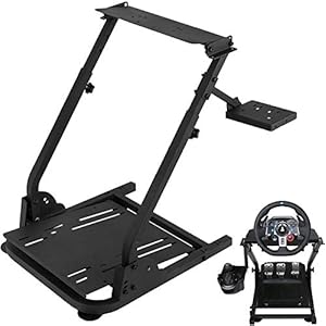 VEVOR G29 G920 Racing Steering Wheel Stand,fit for Logitech G27/G25/G29, Thrustmaster T80 T150 TX F430 Gaming Wheel…