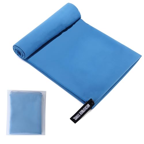 Microfiber Towel, Quick Dry Towel, Super Absorbent Gym Towels, Microfibre Travel Towel, Swimming Towel, Small Microfibre Towel, Beach Towel, Travel Towel for Sports, Beach, Gym, Swimming, Camping