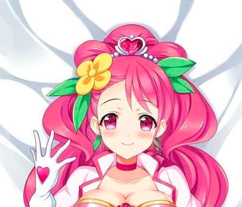 キュアグレース キュアフォンテーヌ 抱き枕カバー まくらカバー 公式 プリキュア ヒーリングっどプリキュア キュアグレース キュアフォンテーヌ