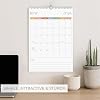 Beautiful 2026 Wall Calendar - Runs from January 2026 until July 2027 - Large 15 x 10 Office Wall Calendar for Easy Organizing