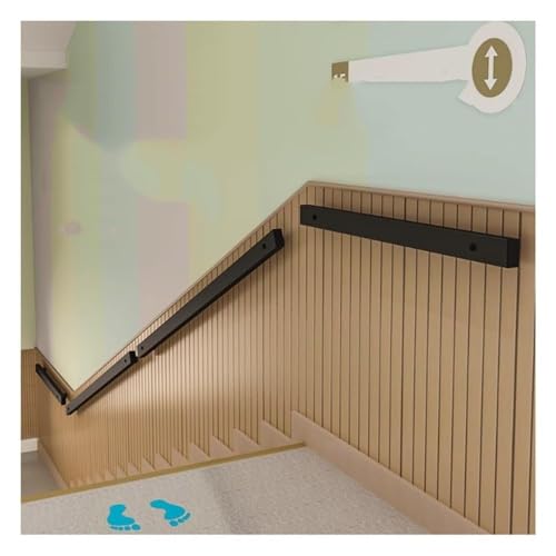 Rambarde d'escalier contre les chutes sur marches intérieures - 7