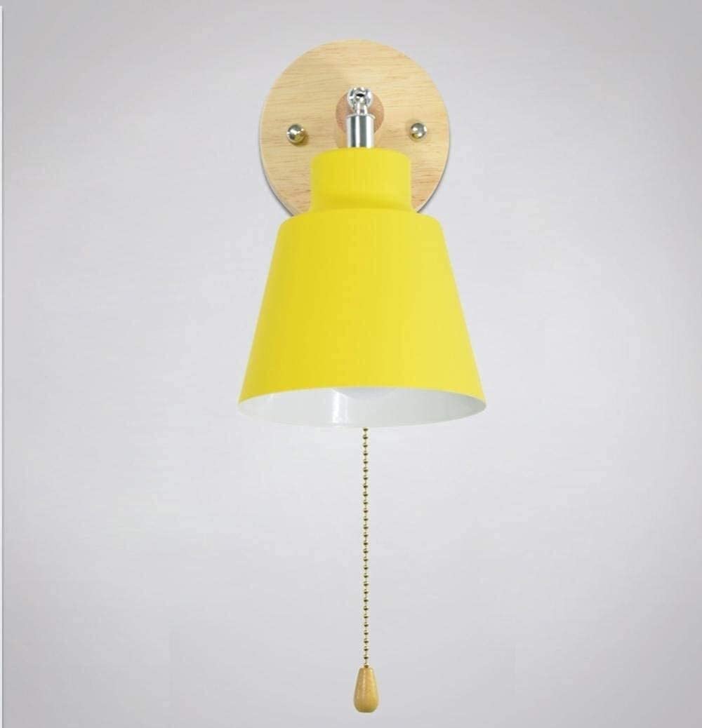 Drewniana lampa ścienna Reflektory ścienne Swobodnie obracane kinkiety Kinkiety Kinkiety z wyłącznikiem pociąganym Wewnętrzne Kinkiety do salonu Lampki nocne do sypialni Ciekawe