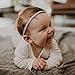 Parker Baby Girl Braided Headbands, Assorted 10 Pack of Hair Accessories for Girls -